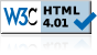 Passed HTML 4.01 Transitional